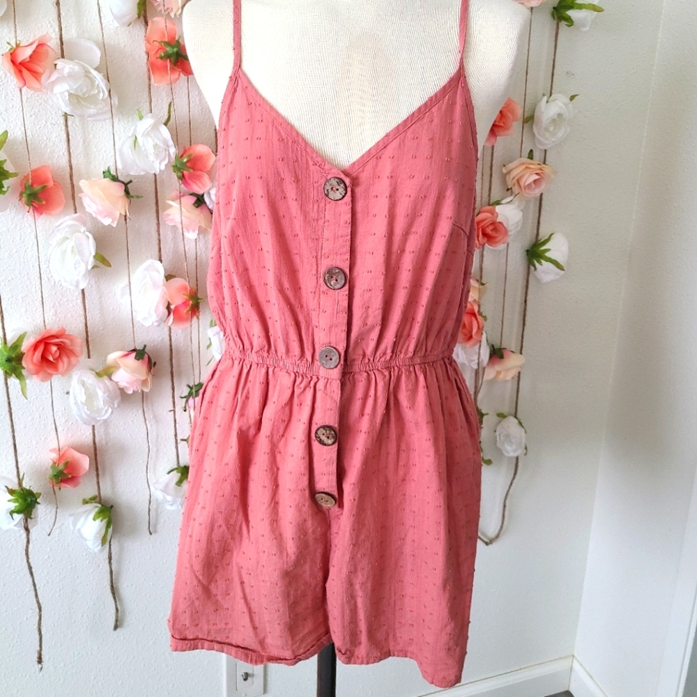 SheIn rust romper